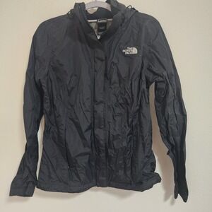 The North Face‎ Black Lightweight Hooded Jacket Women's Small
